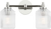 Visual Comfort Studio - CV1092PN - Two Light Bath - Barstow - Polished Nickel | Polished Nickel