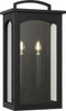 Visual Comfort Studio - CO1542TXB - Two Light Wall Lantern - Modesto - Textured Black | Textured Black