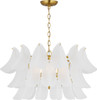 Visual Comfort Studio - CC1825BBS - Five Light Chandelier - Chloe - Burnished Brass | Burnished Brass