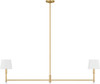 Visual Comfort Studio - AC1182GD - Two Light Linear Chandelier - Greard - Gild | Gild