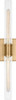 Visual Comfort Studio - 4665002CC-848 - Two Light Vanity - Keaton - Satin Brass | Satin Brass