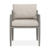 Uttermost - 53155 - Dining Chair - Borneo - Dark Gray
