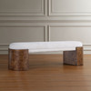 Uttermost - 53117 - Bench - Thorian - Off-white