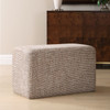 Uttermost - 53115 - Ottoman - Kelce - Caramel, Onyx, And Cream