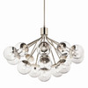 Kichler - 52702PNCLR - 16 Light Chandelier Convertible - Silvarious - Polished Nickel