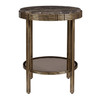 Uttermost - 50345 - Accent Table - Cusano - Antique Brass