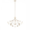 Kichler - 52702CPZCLR - 16 Light Chandelier Convertible - Silvarious - Champagne Bronze