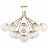 Kichler - 52702CPZ - 16 Light Chandelier Convertible - Silvarious - Champagne Bronze