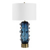 Uttermost - 30780 - One Light Table Lamp - Aura - Brushed Brass