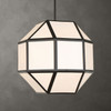Uttermost - 21417 - Four Light Chandelier - Hoi - Matte Black