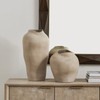 Uttermost - 18320 - Vases, S/2 - Shadow Play - Semi-matte, Buff-colored Glaze