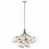 Kichler - 52701PN - 12 Light Chandelier Convertible - Silvarious - Polished Nickel