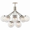Kichler - 52701PN - 12 Light Chandelier Convertible - Silvarious - Polished Nickel
