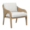 Uttermost - 53129 - Lounge Chair - Kavali - Natural Honey