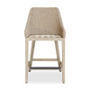 Uttermost - 53108 - Counter Stool - Paloma - Mahogany Wood