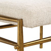Uttermost - 53039 - Bench - Karleen - Antique Brass