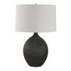 Uttermost - 30652-1 - One Light Table Lamp - Levee - Textured Satin Black