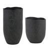 Uttermost - 18324 - Vases Set/2 - Komorebi - Matte Black
