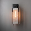 Hubbardton Forge - 304854-SKT-80-72-ZM0707 - One Light Outdoor Wall Sconce - Polaris - Coastal Black