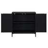 Uttermost - 50063 - Cabinet - Beswick - Black Matte