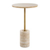 Uttermost - 50060 - Accent Table - Malya - Brass