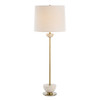 Uttermost - 30481-1 - One Light Buffet Lamp - Hemisphere - Brushed Brass