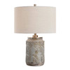 Uttermost - 30464 - One Light Table Lamp - Graydon - Brushed Nickel