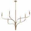 Kichler - 52674CPZ - Six Light Chandelier - Livadia - Champagne Bronze