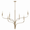 Kichler - 52674CPZ - Six Light Chandelier - Livadia - Champagne Bronze