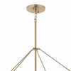 Kichler - 52629CPZ - Eight Light Foyer Pendant - Eisley - Champagne Bronze