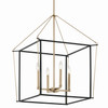 Kichler - 52627CPZ - Four Light Foyer Pendant - Eisley - Champagne Bronze