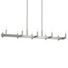 Kichler - 52614SN - Ten Light Linear Chandelier - Erzo - Satin Nickel