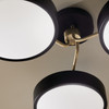 Kichler - 52604BKCPZ - LED Semi Flush Mount - Sago - Black