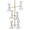 Kichler - 52568CPZWH - 12 Light Foyer Chandelier - Phix - Champagne Bronze