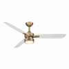 Minka Aire - F727-BBR/ALW - 52" Ceiling Fan - Rudolph - Brushed Brass