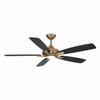 Minka Aire - F1000-BBR/CL - 52" Ceiling Fan - Dyno - Brushed Brass