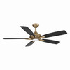 Minka Aire - F1000-BBR/CL - 52" Ceiling Fan - Dyno - Brushed Brass