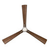 Minka Aire - F768L-BNW/DK - 65"Ceiling Fan - Nauticus - Brushed Nickel Wet With Distressed Koa Blades