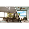 Minka Aire - F693L-CL/DK - 36"Ceiling Fan - Ventiara - Coal Black