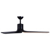 Minka Aire - F669L-CL/ASW - 56"Ceiling Fan - Tempri - Coal Black