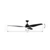 Minka Aire - F822L-CL - 72" Ceiling Fan - Norwynd - Coal