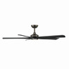 Minka Aire - F793L-RGM/CL - 56" Ceiling Fan - Seressa - Rustic Gun Metal