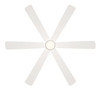 Minka Aire - F785L-ALW - 65" Ceiling Fan - Brisano - Alabaster White