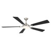 Minka Aire - F783L-BN/CL - 65" Ceiling Fan - Cadena - Brushed Nickel