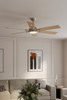 Minka Aire - F779L-BN/WTO - 56" Ceiling Fan - Allegata - Brushed Nickel