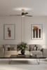Minka Aire - F778L-LBR/CL - 53" Ceiling Fan - Foxden - Legacy Brass