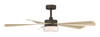 Minka Aire - F772L-DB/WTO - 52" Ceiling Fan - Nellora - Dark Bronze