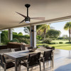 Minka Aire - F743L-DB/ASW - 36"Ceiling Fan - Elavan - Dark Bronze