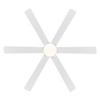 Minka Aire - F897L-WHF - 65"Ceiling Fan - Cairo - Flat White