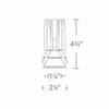 W.A.C. Lighting - R2FSPL-935-BK - LED Pinhole Trimless - 2In Fq Downlights - Black